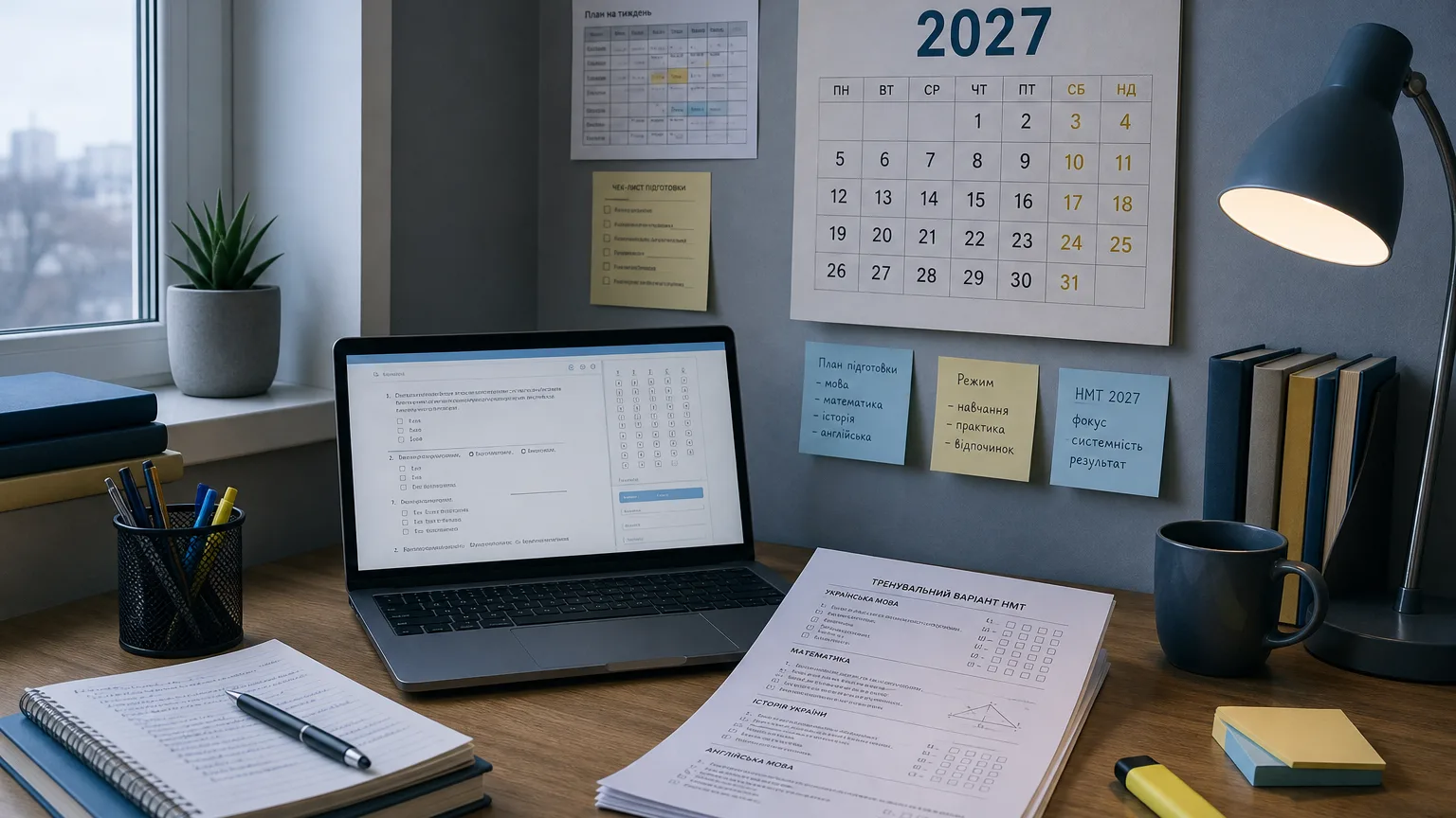 Ілюстрація до статті «Нові предмети НМТ 2027: що змінилось і як готуватися»